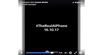 Cuplikan video diduga mengejak fitur Face ID pada iPhone X (Foto: Phone Arena)