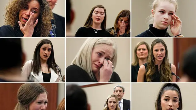 [Bintang] Sedih, Begini Pengakuan Korban Pelecehan Seksual Larry Nassar