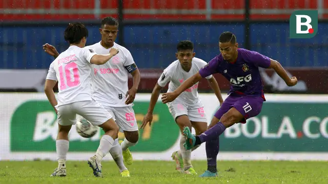 Foto: Gol Tunggal Joanderson Bawa Persik Kediri Bungkam Persikabo 1973 di Grup D Piala Presiden 2022