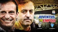 Juventus vs Empolis (Liputan6.com/Abdillah)