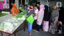Sayuran gratis ini disediakan pihak Dewan Kemakmuran Masjid (DKM) Arruhama. (merdeka.com/Arie Basuki)