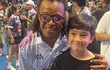 Deretan Foto Raffi Ahmad Hingga Atta Halilintar Bersama Legenda Juventus Edgar Davids yang Datang ke Indonesia, Potret Rafathar Bikin Heboh