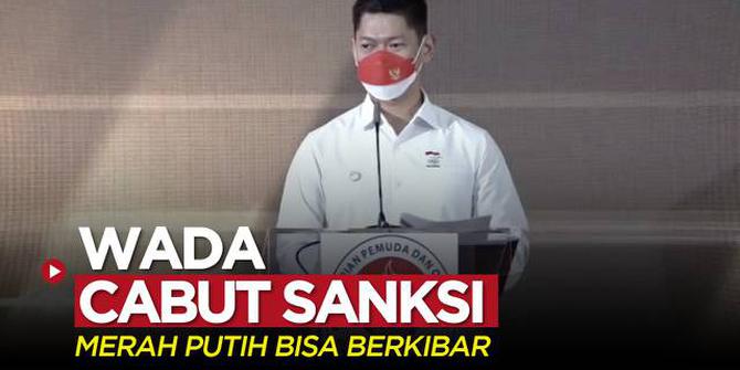 VIDEO: WADA Sudah Cabut Sanksi untuk Indonesia, Berikut Detail Langkah-Langkah Penyelesaiannya