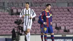 Persaingan dua pemain terbaik dunia, Cristiano Ronaldo dan Lionel Messi menjadi bumbu di babak 16 Besar Liga Champions musim ini. Berbagai rekor telah mereka ciptakan di babak yang sama di musim-musim sebelumnya. Akankah rekor mereka dapat diperbarui? (AFP/Josep Lago)