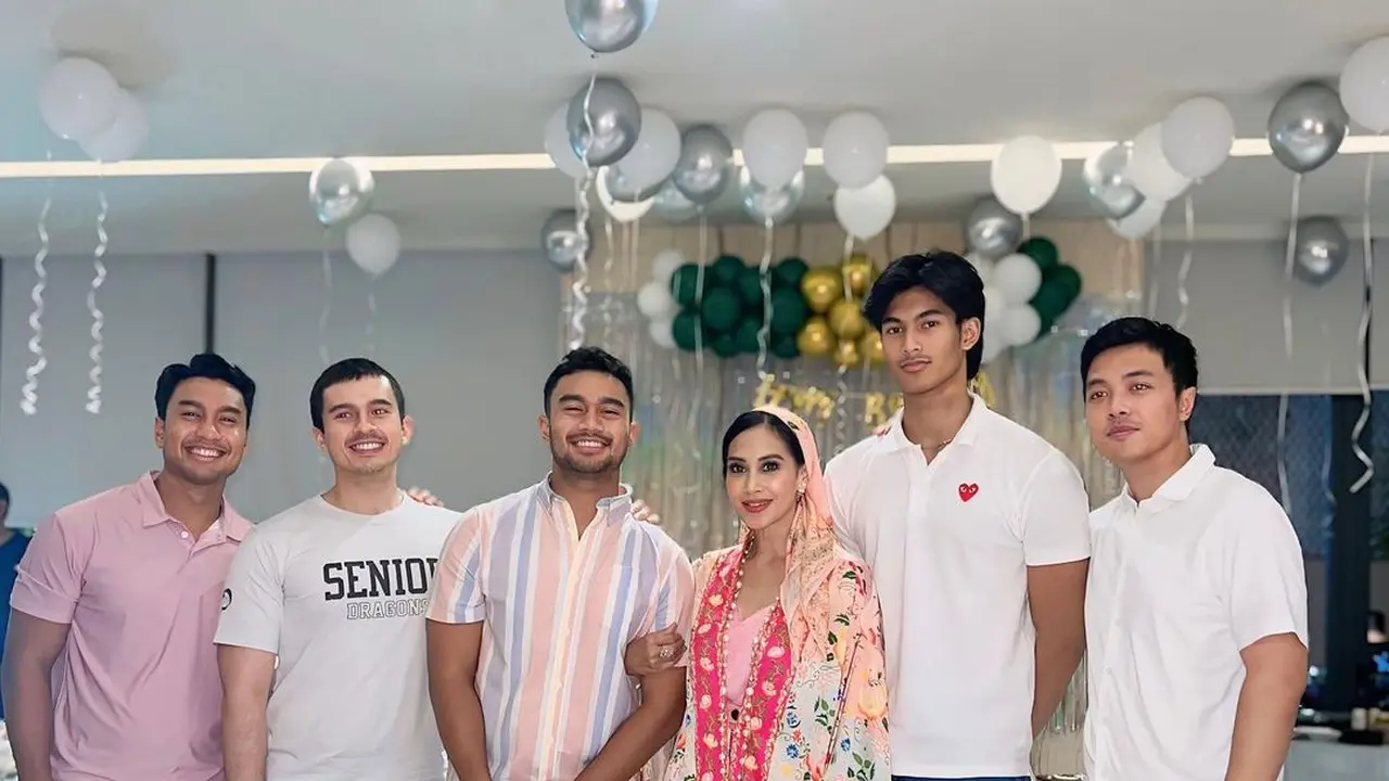 Potret Diah Permatasari Saat Hadiri Bukber bareng Keluarga, Punya Anak dan Keponakan yang Tampan