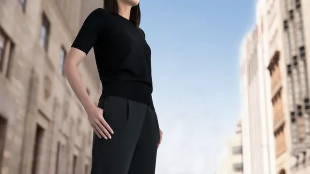 Lenzing Ecovero warna hitam serat pakaian yang ramah lingkungan. dok. Lenzing