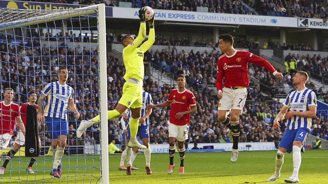 Foto: Hancur Lebur di Kandang Brighton & Hove Albion, MU Dipastikan Gagal Tampil di Liga Champions