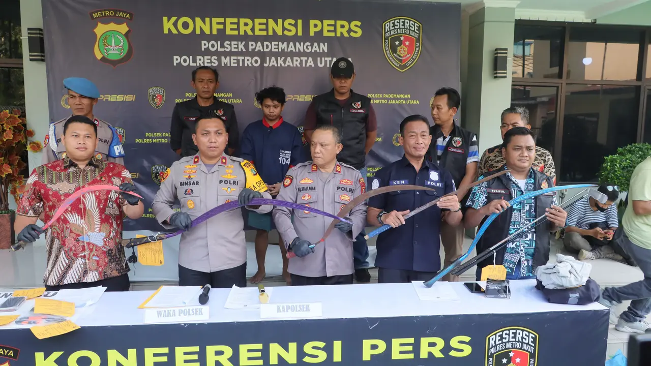 2 Pelaku Pembacokan Saat Tawuran di Jakut Ditangkap, 4 Lainnya Masuk DPO