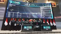 Pencatatan perdana saham PT Aviana Sinar Abadi Tbk (IRSX) pada Selasa, (7/2/2023). (Foto: Liputan6.com/Elga N)