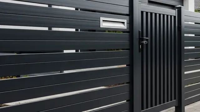 Model Pagar Rumah Modern Simple Tapi Lokk Elegan (AI)