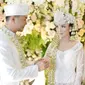 Potret akad nikah Zaskia Gotik dan Sirajuddin Mahmud. (Sumber: Instagram/mozawahyu)