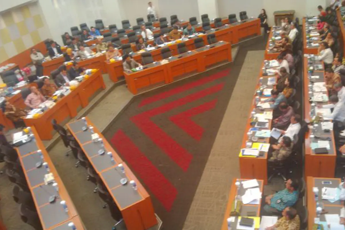 Rapat Banggar DPR dengan 4 Menko Kabinet Kerja