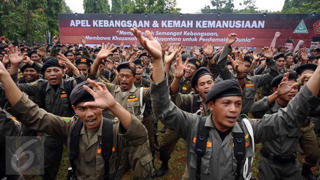 Ribuan Banser Ikuti Apel Kebangsaan dan Kemah Kemanusiaan