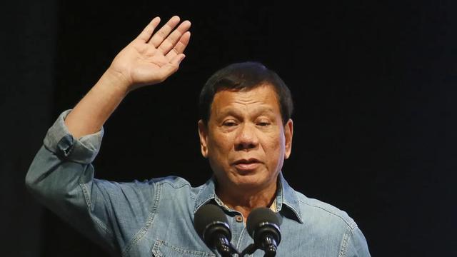 Potret Presiden Rodrigo Duterte