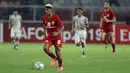 Penyerang Persija Jakarta, Bruno Matos, menggiring bola saat melawan Shan United pada laga Piala AFC 2019 di SUGBK, Jakarta, Rabu (15/5). Persija menang 6-1  atas Shan United. (Bola.com/M Iqbal Ichsan)