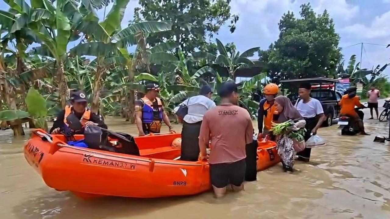 BNPB Laporkan Jumlah Pengungsi Banjir Demak Terus Bertambah, Capai Ribuan Jiwa
