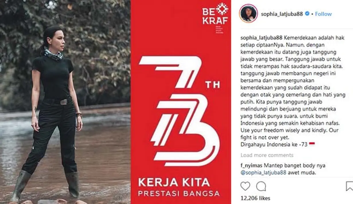 (Instagram/sophia_latjuba88)