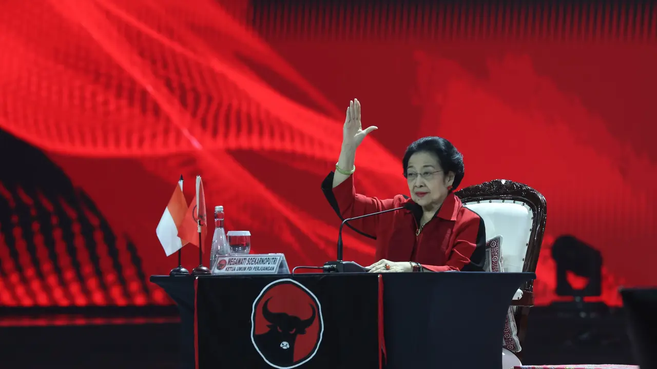 Ketua Umum Partai Demokrasi Indonesia Perjuangan (Ketum PDIP) Megawati Soekarnoputri.
