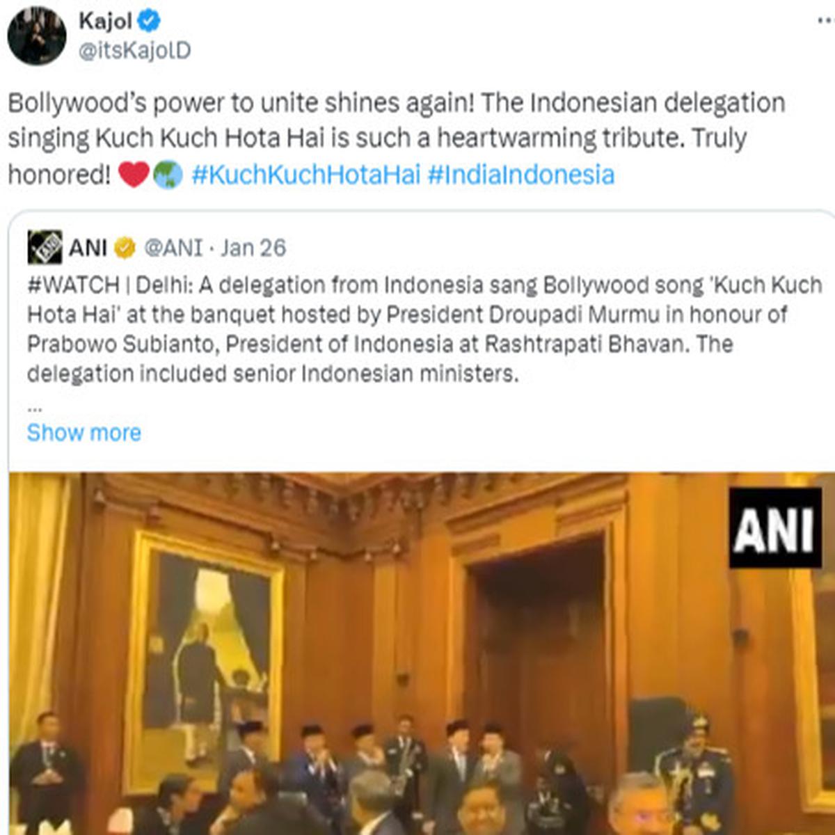 Nyanyi Kuch Kuch Hota Hai di India