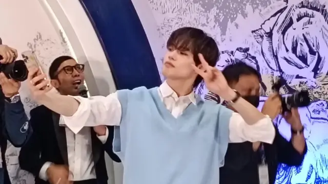 Chenle NCT Temui Ribuan Penggemar di Jakarta, Racik Minuman hingga Baca Surat Penggemar