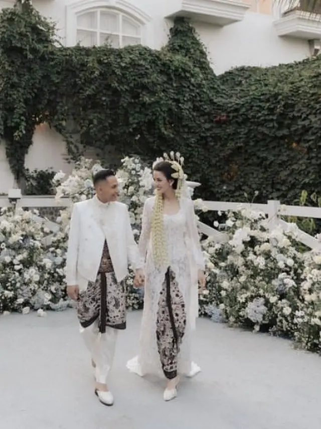 Susan Sameh saat akad nikah bersama Khalid Attamimi.  [@susansameeh]