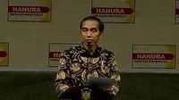 Pidato Jokowi di Pengukuhan Pengurus Partai Hanura