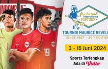 Pertandingan Timnas Indonesia di Turnamen Maurice Revello 2024 Disiarkan di Vidio