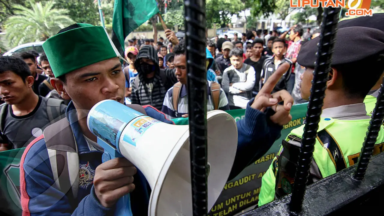 Pemilu Bobrok Bikin HMI Geruduk KPU