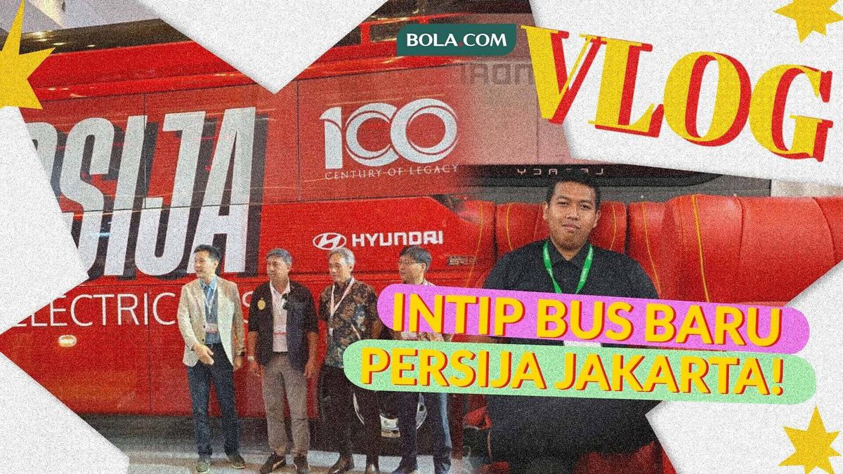 Kelas! Persija Jakarta Jadi Klub Pertama di Indonesia yang Punya Bus Listrik