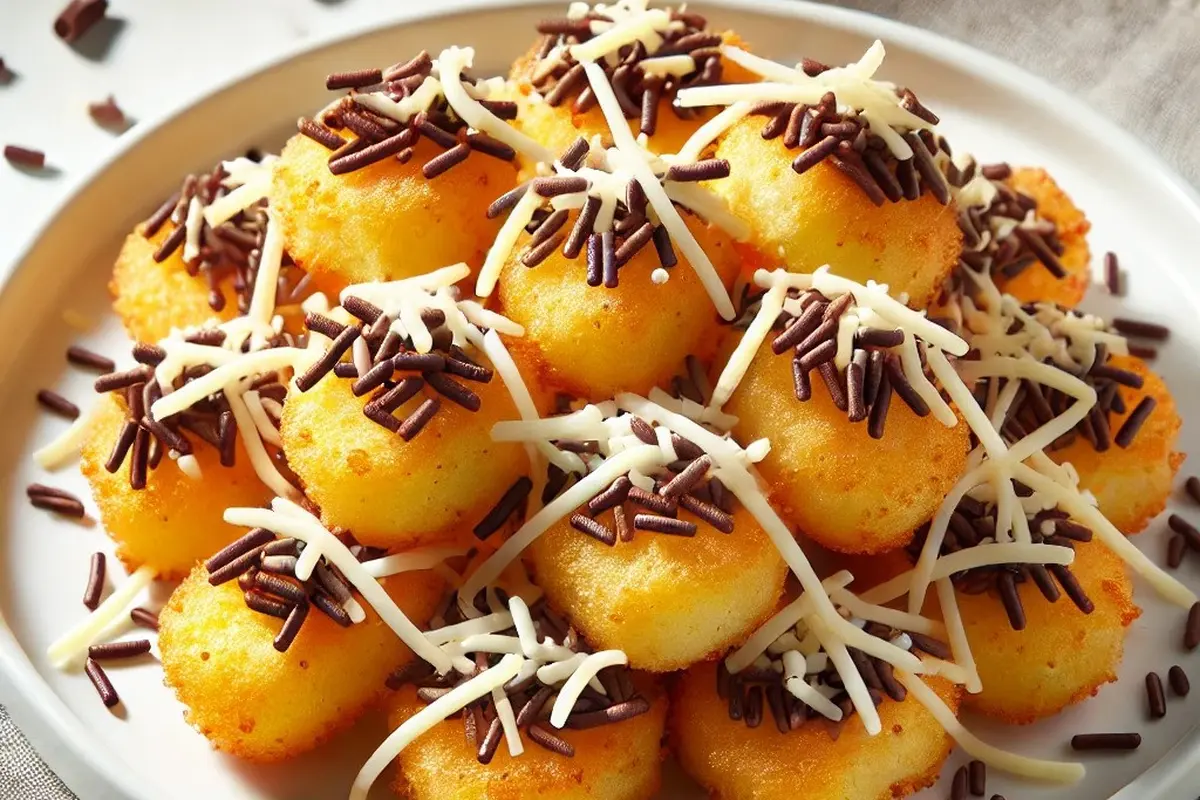 illustrasi pisang nugget