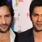 Saif Ali Khan dan Varun Dhawan akan bermain dalam film romansa garapan sutradara dan produser ternama, Karan Johar.