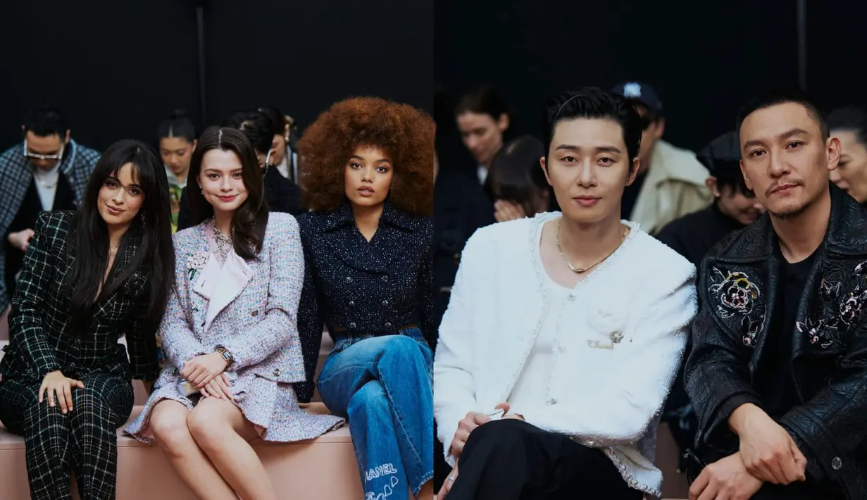 Jennie BLACKPINK tak terlihat dalam barisan bintang yang hadiri show Chanel di Paris Fashion Week. Meski demikian, pertunjukkan busana tersebut dihadiri oleh sederet artis ternama, seperti Tyla, Camilla Cabello, hingga Park Seo Jun [Chanel]