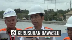Presiden memberikan waktu kepolisian untuk mengusut tuntas kasus kerusuhan di gedung Bawaslu beberapa waktu lalu. Hal ini menanggapi desakan sejumlah pihak untuk membentik tim gabungan pencari fakta  (TGPF).