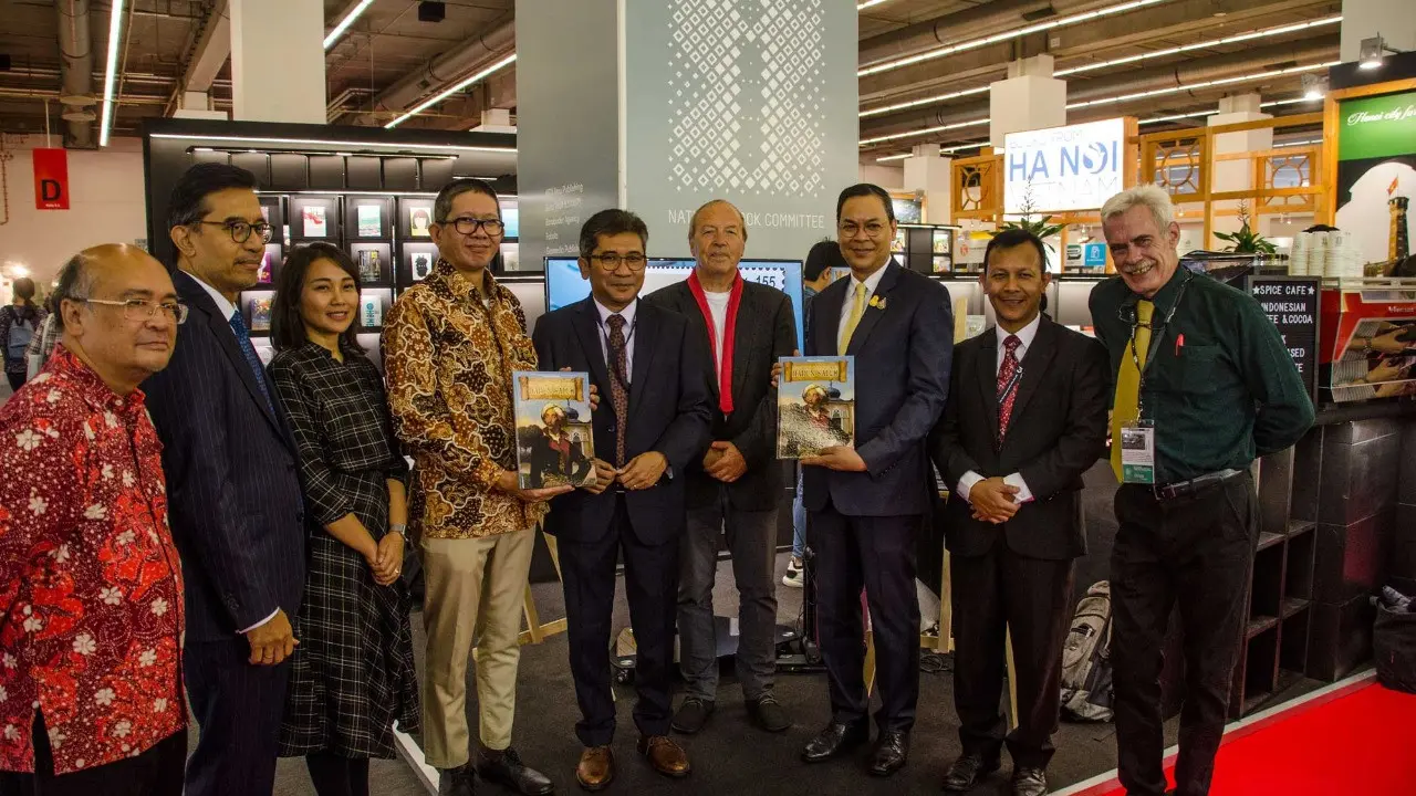 Komite Buku Nasional Luncurkan Komik Raden Saleh di Frankfurt Book Fair 2019