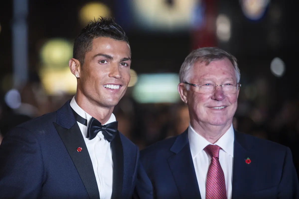 Cristiano Ronaldo Alex Ferguson