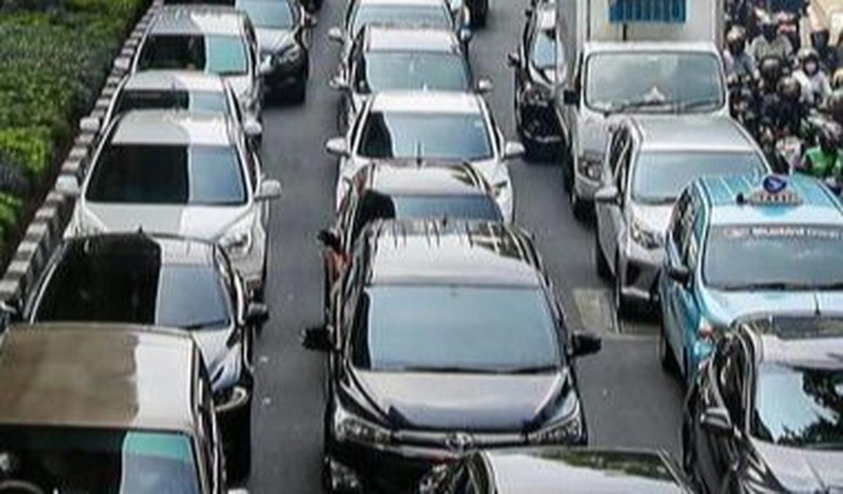 PT Jasa Marga (Persero) Tbk mencatat sebanyak 1.093.363 kendaraan meninggalkan wilayah Jabotabek.&nbsp;