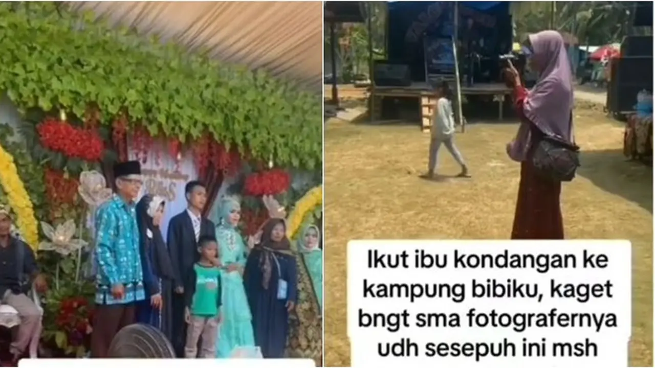 Viral Nenek Jadi Fotografer di Resepsi Pernikahan Warga, Hasil Fotonya Bikin Kagum