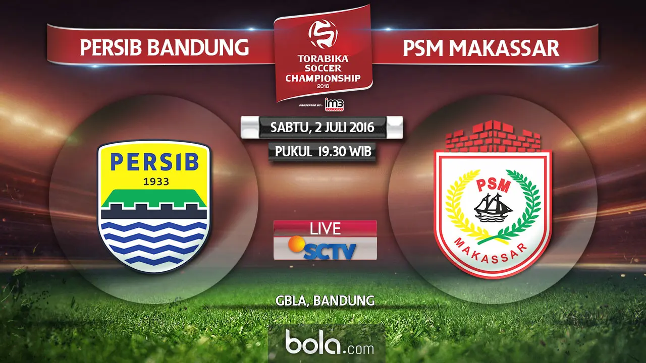 Persib Bandung Vs PSM Makassar (Bola.com/Adreanus Titus) 