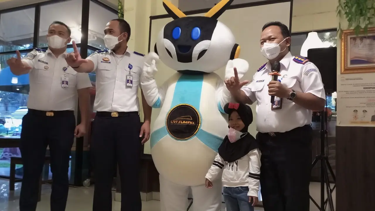 KRISS, Maskot LRT Palembang Berlambang Khusus
