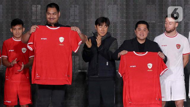 Timnas Indonesia Resmi Kenakan Jersey Baru di 2024
