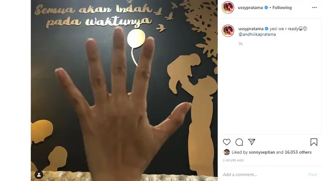 Ussy Sulistiawaty (Foto: Instagram/@ussypratama)