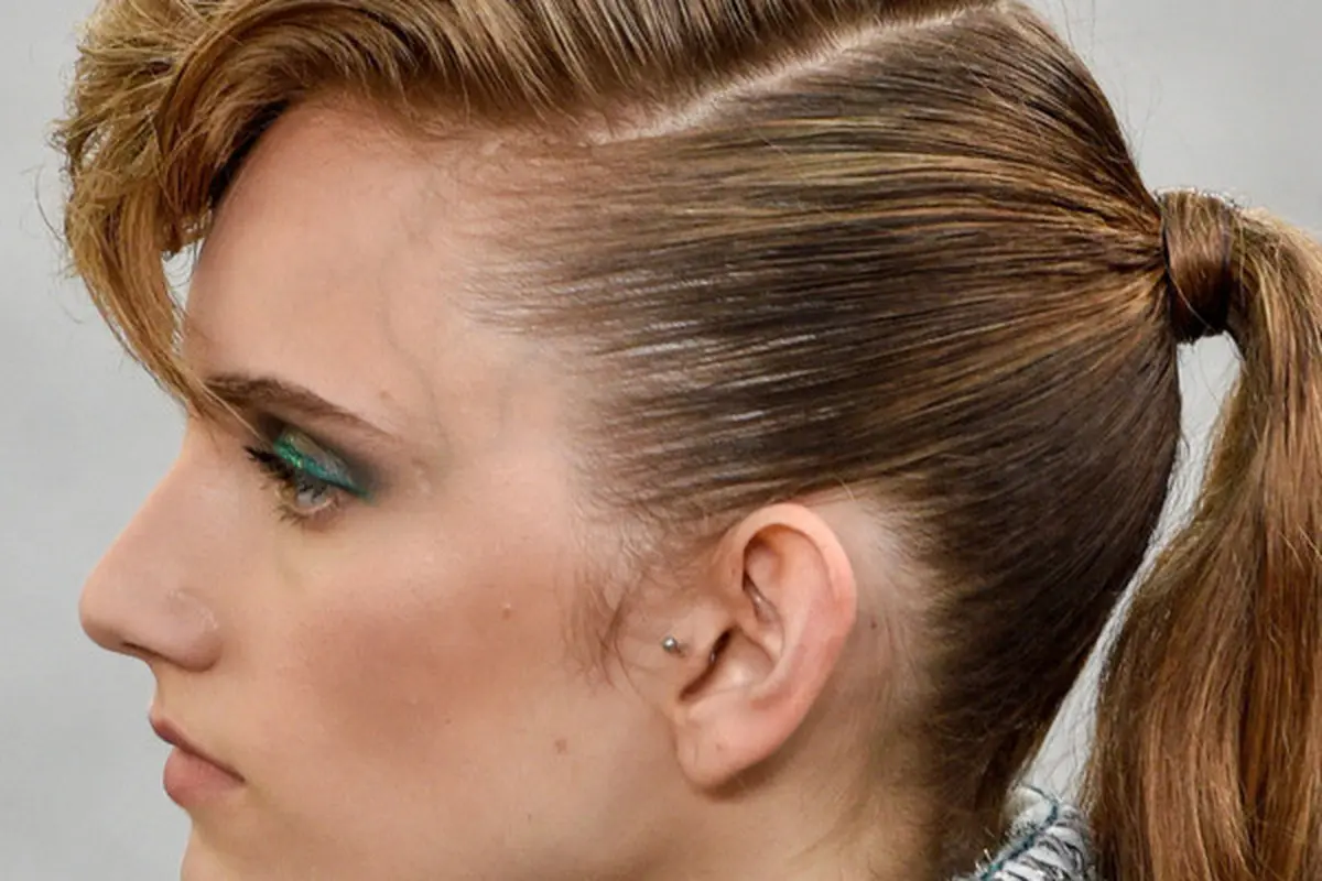 Chanel Couture Hair: Rockabilly Ponytails / Sam McKnights