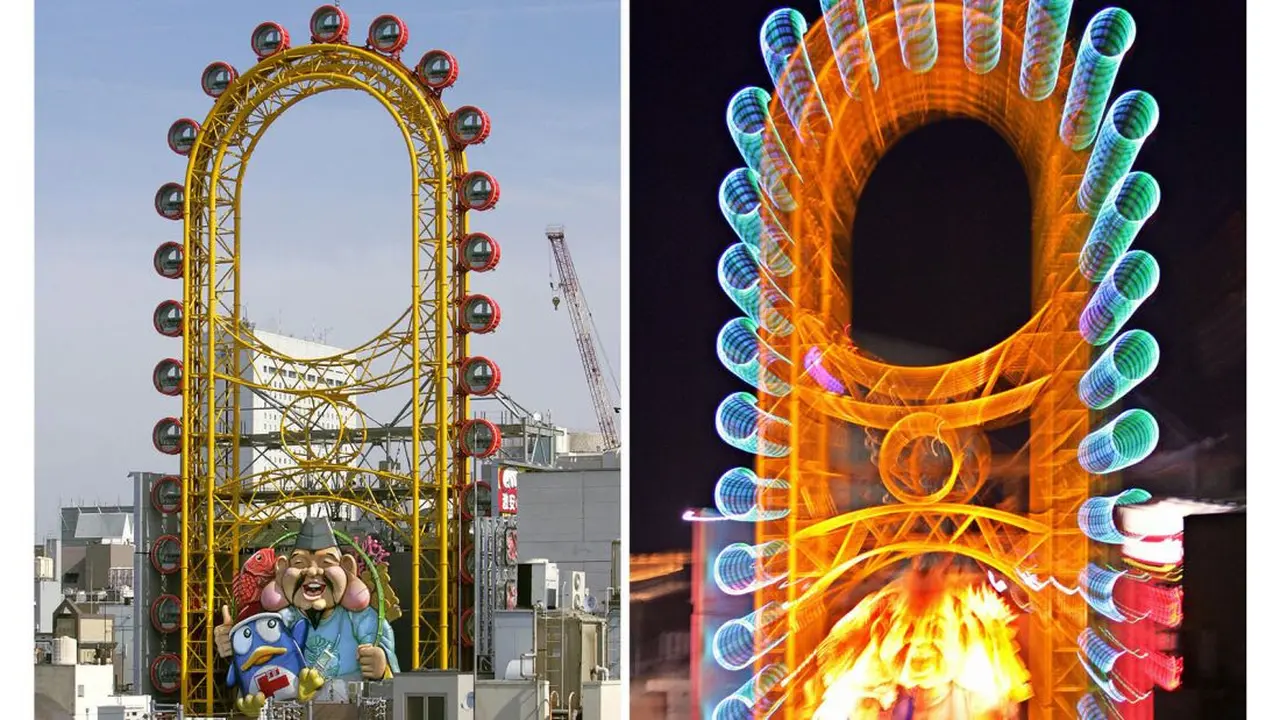 Ferris Wheel Dotonburi Osaka