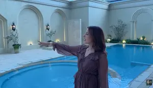 Model Kolam Renang di Rumah Tasya Farasya, Desainnya Serasa Liburan di Resort Mewah