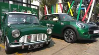 Perusahaan mobil asal Inggris, MINI, tahun ini genap berusia 60 tahun. (Khema/Liputan6.com)