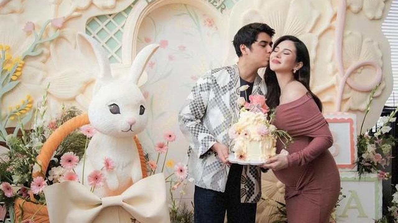 8 Potret Detail Dekorasi Acara Ultah dan Baby Shower Alyssa Daguise, Tampilkan Sisi Romantis Al Ghazali