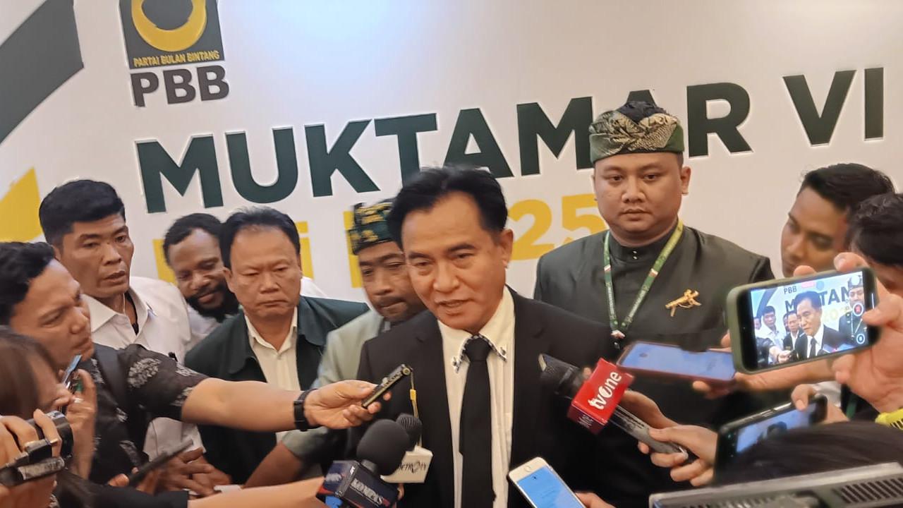 PBB Gelar Muktamar Pilih Ketum Baru, Yusril: Saya Generasi Tua, Saatnya Surut ke Belakang