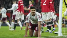 Bahkan bisa dibilang MU sungguh beruntung karena dua gol Aston Villa yang dicetak oleh Danny Ings dan Ollie Watkins dianulir oleh wasit Michael Oliver. (AP/Jon Super)