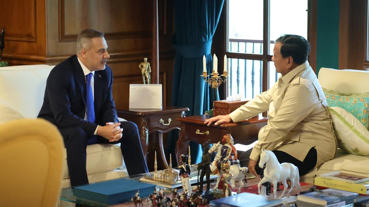 Prabowo Bertemu Menlu Turki di Hambalang, Bahas Palestina hingga Situasi Timur Tengah