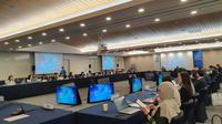 Deputi Bidang Kerja Sama Penanaman Modal Kementerian Investasi dan Hilirisasi/BKPM, Tirta Nugraha Mursitama dalam Asia-Pacific Economic Cooperation (APEC) Second Investment Experts&rsquo; Group (IEG2) pada tanggal 7-8 Agustus 2025 di Incheon, Korea Selatan. (Dok BKPM)